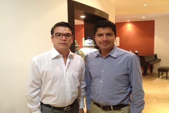 Gerardo Islas sostuvo reunión con el alcalde Eduardo Rivera