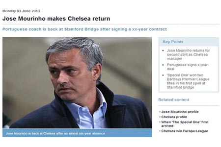 Mourinho dice adiós al Madrid, llegará al Chelsea