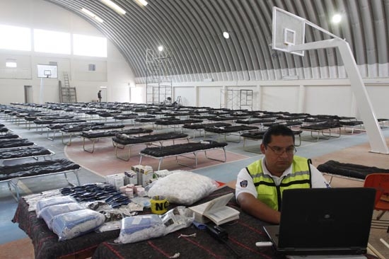 Habilitan albergue en Cholula ante estado de alerta del Popocatépetl