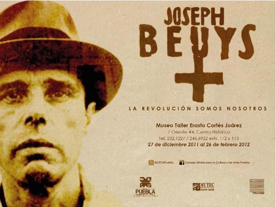 La Revolución somos nosotros, exposición de Joseph Beuys en el museo Erasto Cortés