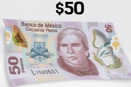 Conoce el nuevo billete de 50 pesos