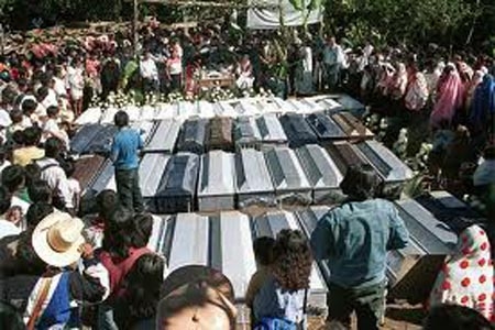 Testigo declarará contra Zedillo por matanza de Acteal