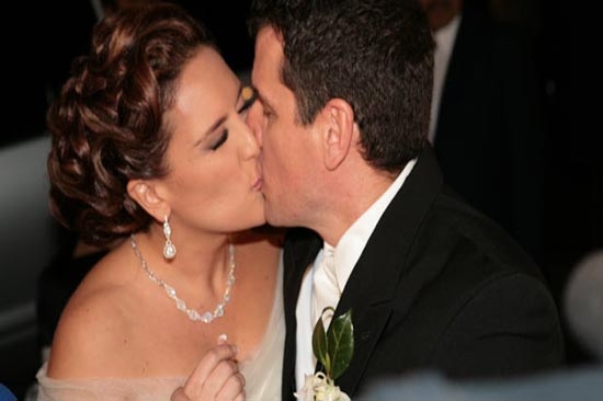 Angélica Vale y su boda religiosa