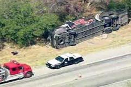 Sufre accidente Banda El Recodo en Texas