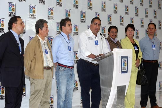 Puebla Unida reporta tranquilidad en apertura de votaciones