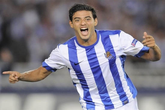 Carlos Vela, jugador del mes en la Liga Española