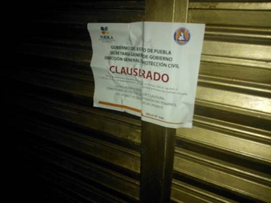 SSP clausura bar “El León Dorado” por carecer de licencia de funcionamiento