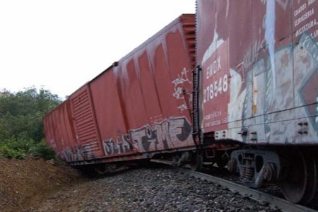 Chocaron dos trenes en Veracruz; tres lesionados