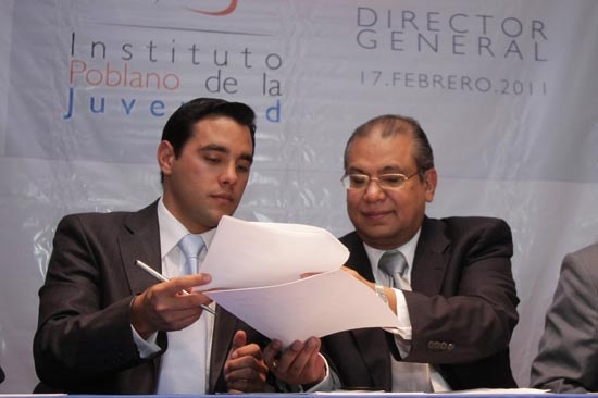 Guillermo Almazán Smith, nuevo director del Instituto Poblano de la Juventud