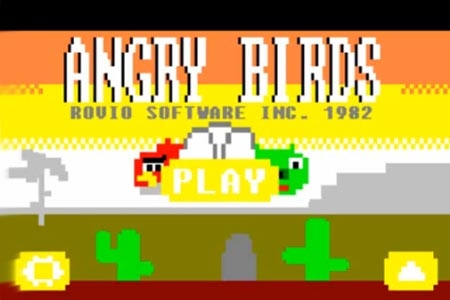 Google, Twitter y Angry Birds en los 80