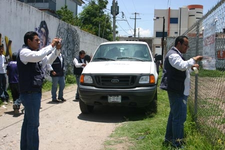 Texmelucan; clausuran construcción de casas de Fundación Televisa
