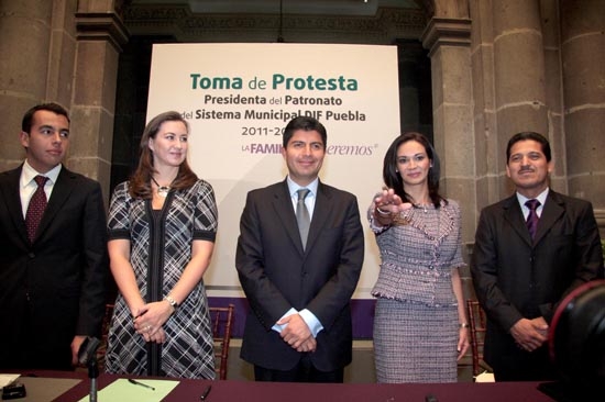 Liliana Ortiz asume la presidencia del DIF Municipal de Puebla