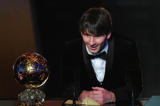 Lionel Messi, el mejor futbolista del mundo