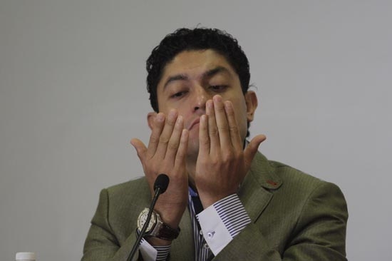 Edgar Salomón dice estar “muy contento” con el revés que le dio el Trife