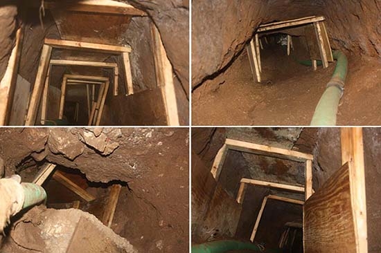 Hallan narcotunel en construcción en Sonora