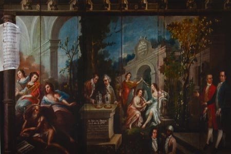 INAH analiza El Almacén obra pictórica de la colección del Castillo de Chapultepec