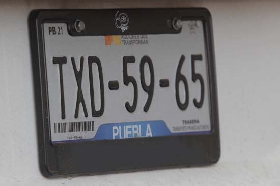 Cambio de placas no es tema por el momento: Moreno Valle