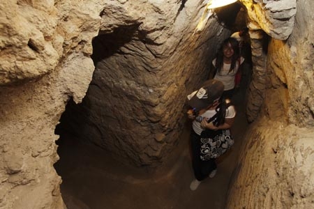 Túnel de la Pirámide de Cholula fue reabierto al público