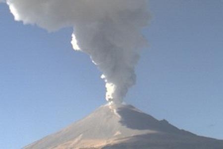 Cupreder alerta sobre nuevas exhalaciones del Popocatépetl