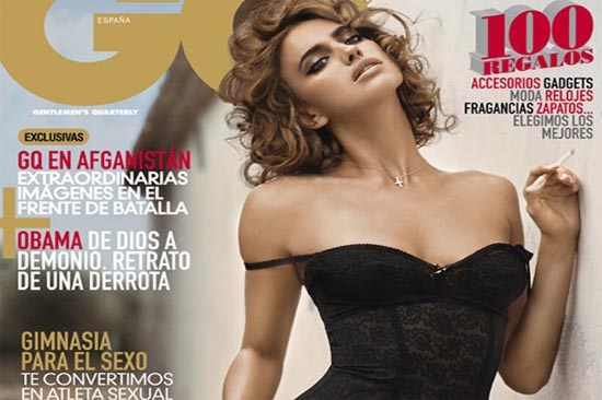 Novia de Cristiano Ronaldo muy sexy en revista GQ