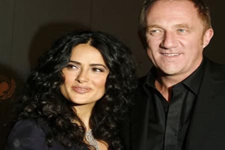 Salma Hayek ya piensa en el divorcio