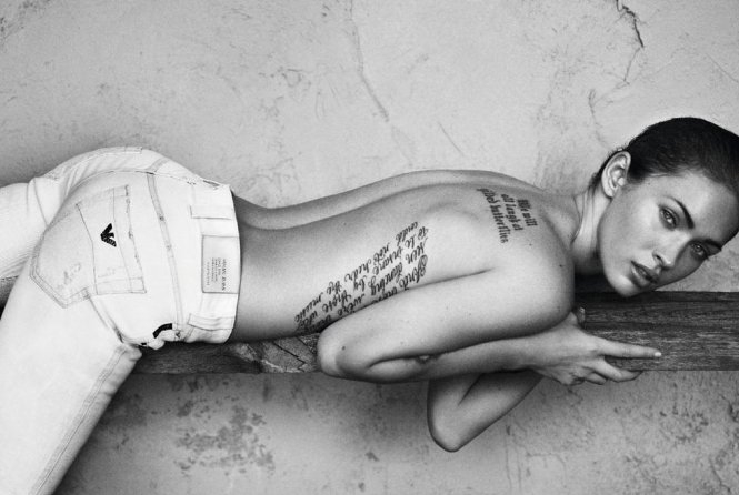 Megan Fox, sexy a flor de piel