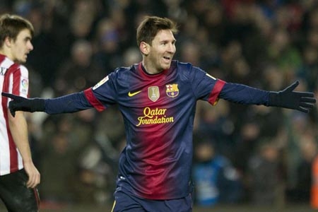Messi impone récord de más goles anotados en un año
