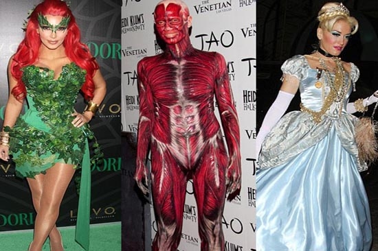 Famosos y sus disfraces de Halloween