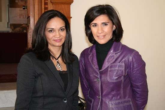 Liliana Ortiz, esposa de Eduardo Rivera, se reunió con Gabriela Alcalá