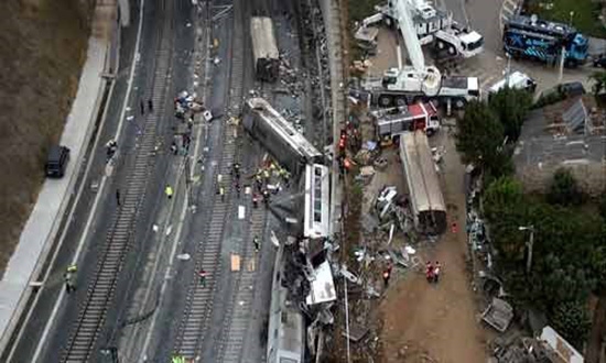 Trenazo en España, aumenta a 79 el número de muertos