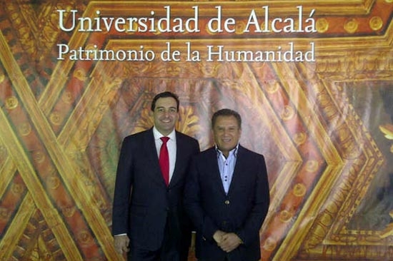 Agüera se reúne con directivos de Universidades Carlos III de Madrid y de Alcalá de Henares