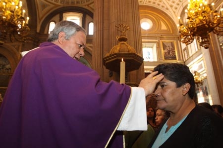 Inicia la Cuaresma con el Miércoles de Ceniza