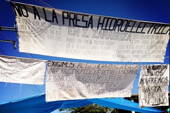 67 opositores a Grupo México fueron retenidos en la Sierra Norte de Puebla
