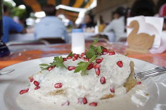 Festival del chile en nogada en San Nicolás de los Ranchos
