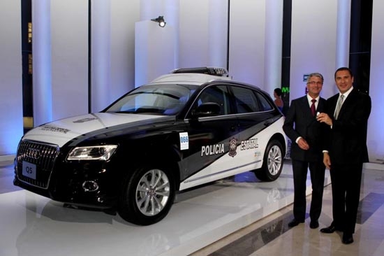 Audi dona a Puebla patrulla policiaca modelo Q5