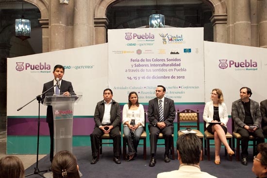 Eduardo Rivera inauguró la Feria de los Colores, Sonidos y Sabores en Puebla