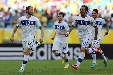 Italia, tercer lugar de la Copa Confederaciones 2013
