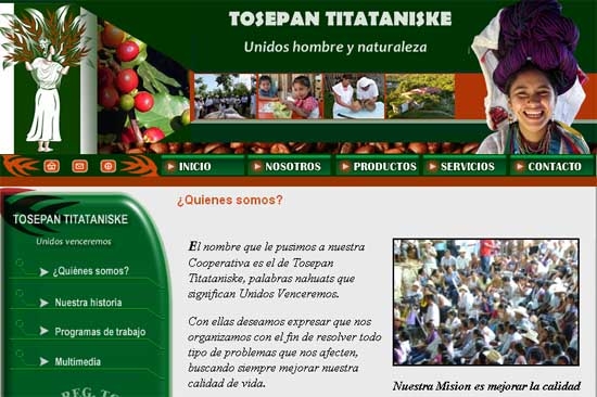 Cooperativa poblana Tosepan, un éxito; ha captado más de 100 mdp