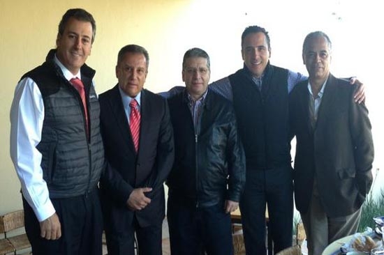 Agüera, Chedraui, Doger y Giorgana se reúnen para pactar unidad