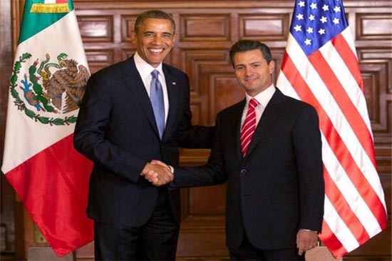 Barack Obama respalda estrategia de seguridad de Peña Nieto