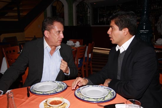 Enrique Agüera y Eduardo Rivera pactan hacer proyectos comunes