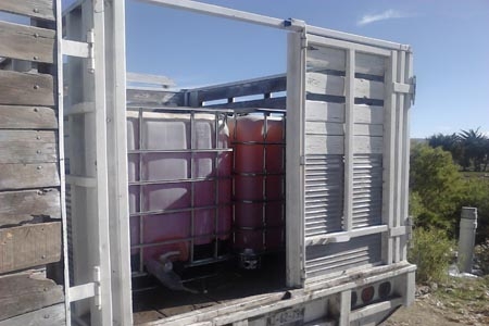 Policía localizó camioneta con 4 mil litros de gasolina presuntamente robada en Quecholac
