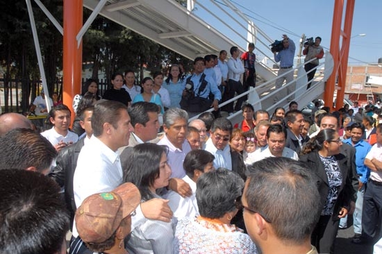 Huejotzingo: inauguran segunda etapa de bulevar