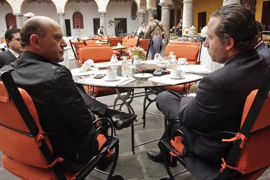 Líderes de Compromiso por Puebla se molestan por reunión entre Riestra y Lastiri