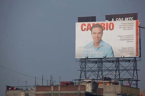 ¿Cuánto ha gastado en publicidad Velasco, el gobernador de Chiapas?