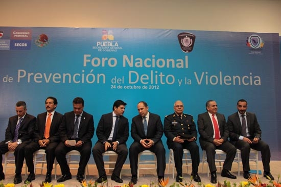 Fernando Manzanilla inauguró Foro Nacional de Prevención del Delito y Violencia