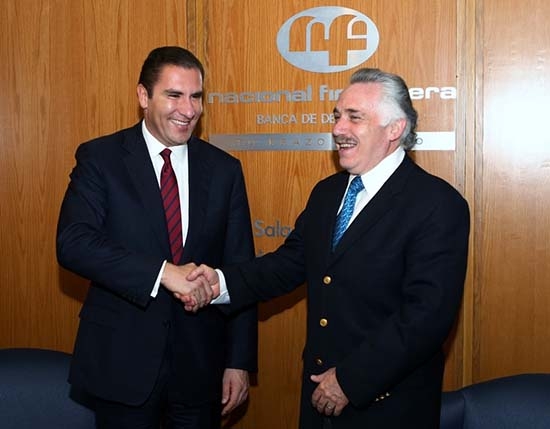 Moreno Valle se reúne con el director de Nafinsa