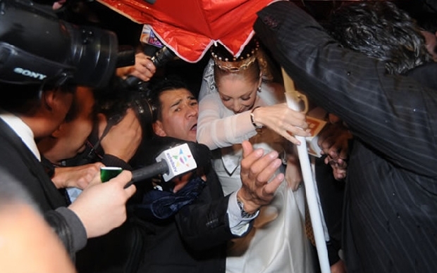 Edith González se casó