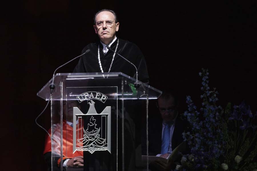 Alfredo Miranda, rector de la UPAEP, pidió a políticos actuar a favor de la sociedad