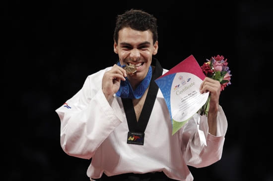 Mundial de TKD en Puebla: Uriel Adriano logra medalla de oro para México